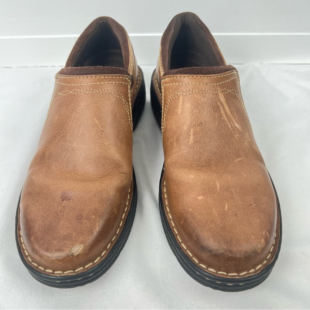 Ariat Women’s Brown Leather Slip-On Shoes Size 7B
